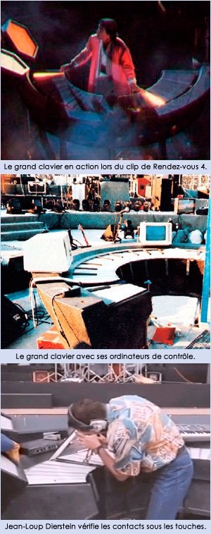 Le grand clavier lumineux LAG (1986)