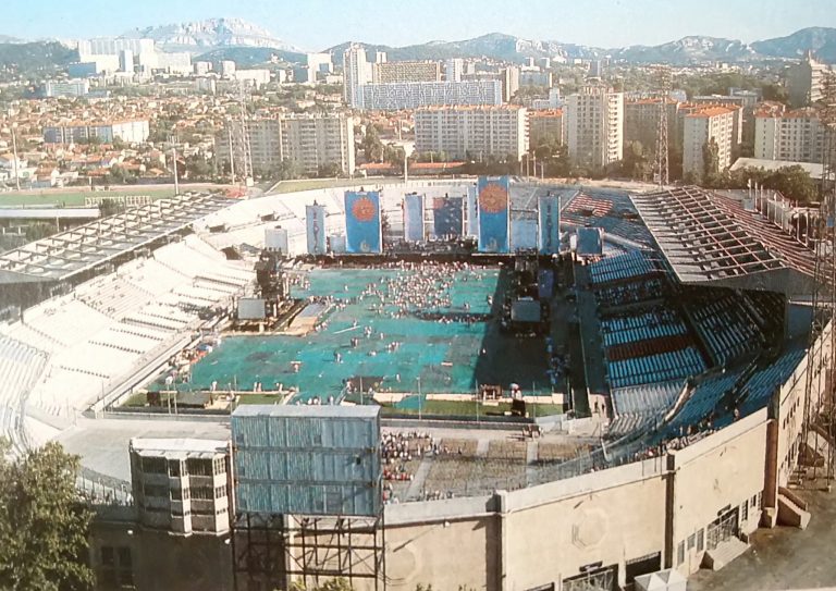 Marseille, Stade Vélodrome (05/09/1993, Europe en concert) Aerozone JMJ Marseille, Stade Vélodrome (05/09/1993, Europe en concert) Aerozone JMJ